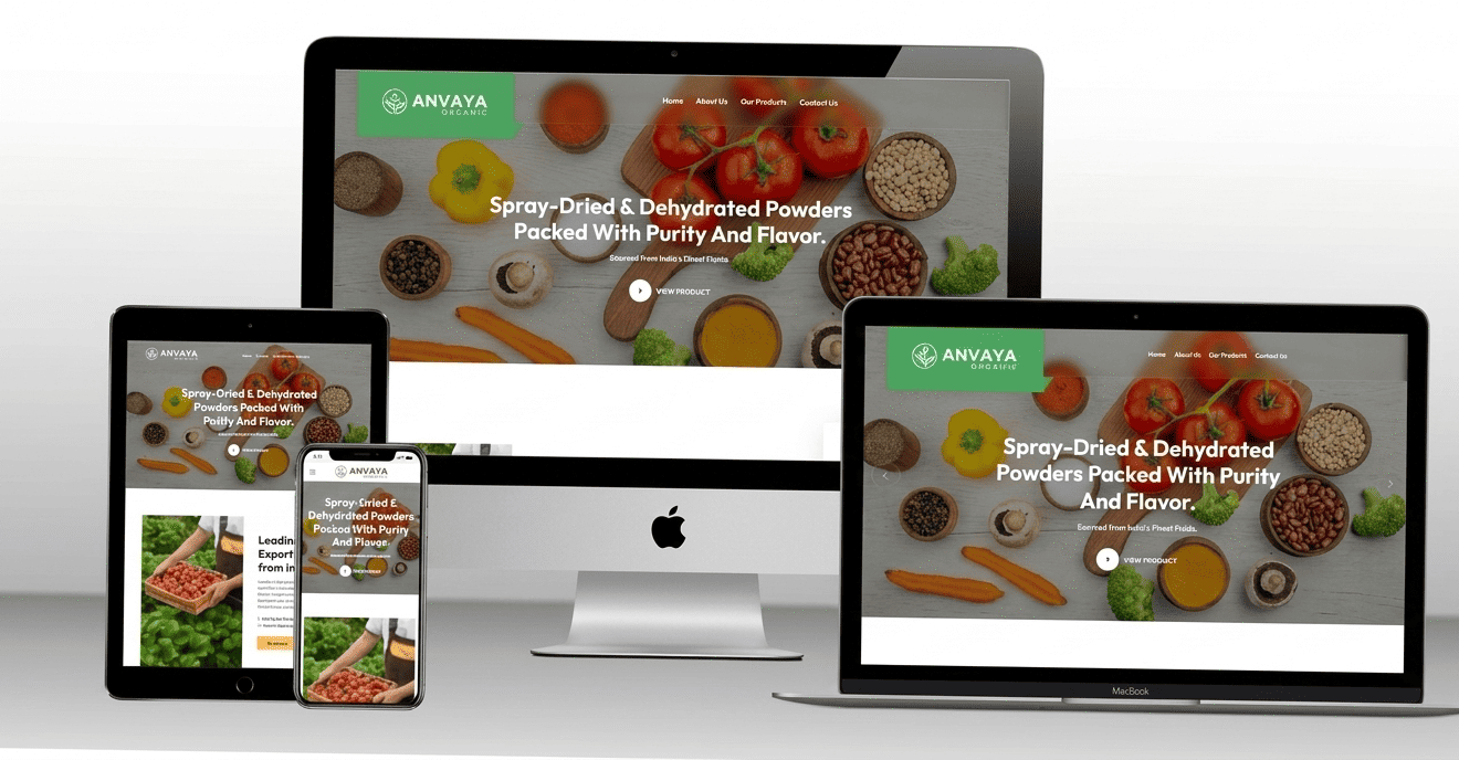 Anvaya Organic Website