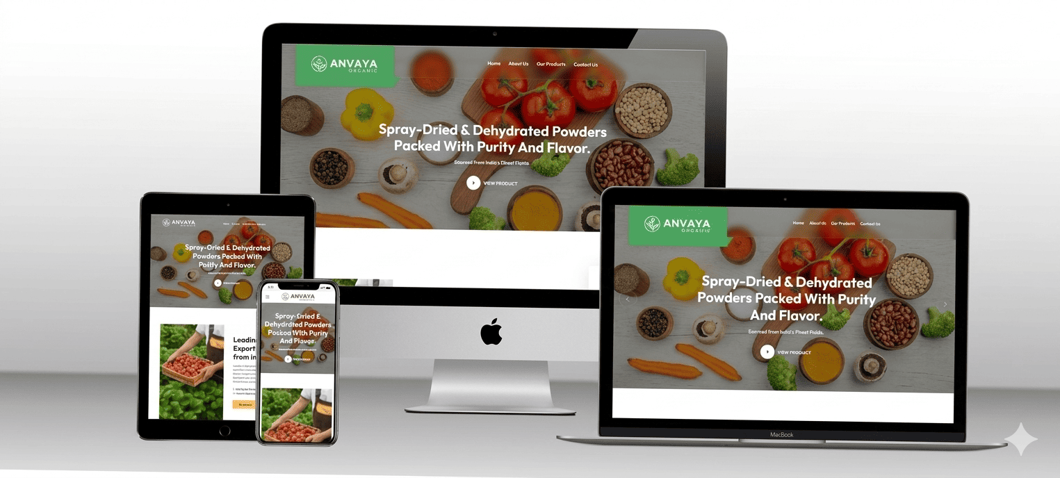 Anvaya Organic Website