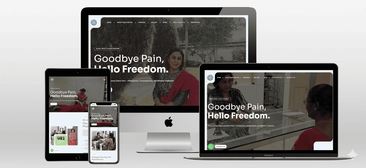 Dr Laxmi Physio Website