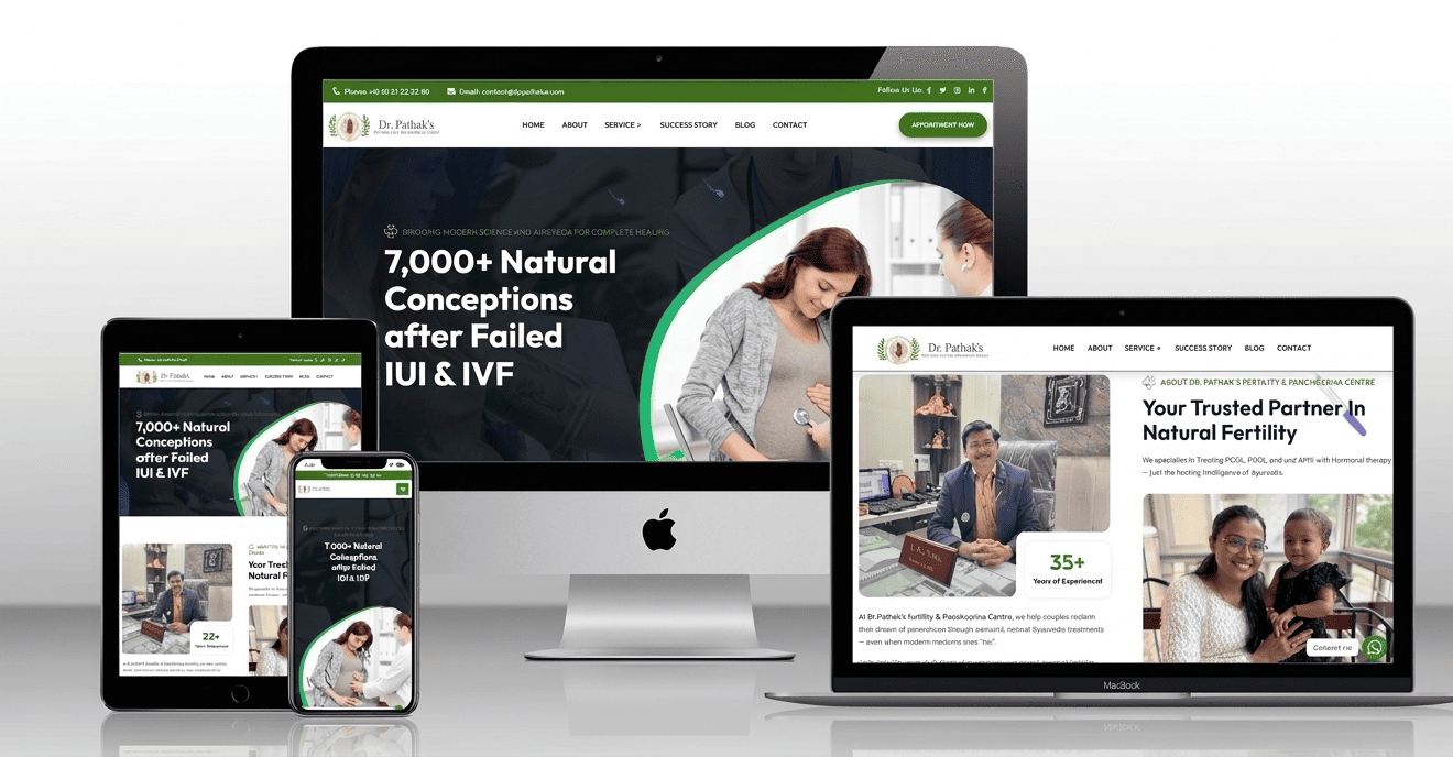 Dr Pathaks Hospital Website