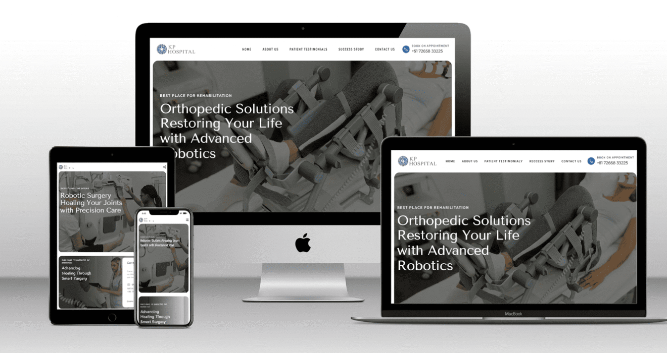 Robotic KP Hospital Website