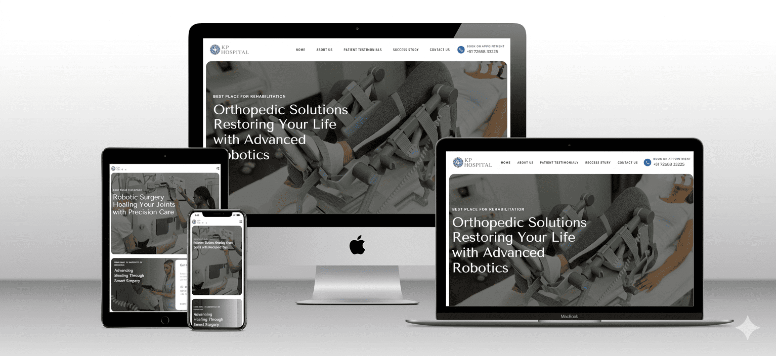 Robotic KP Hospital Website