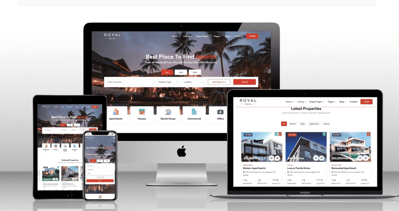 Royal Homes HTML Template