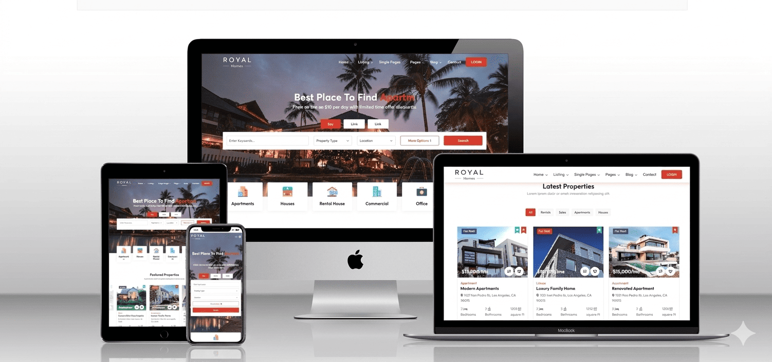 Royal Homes HTML Template
