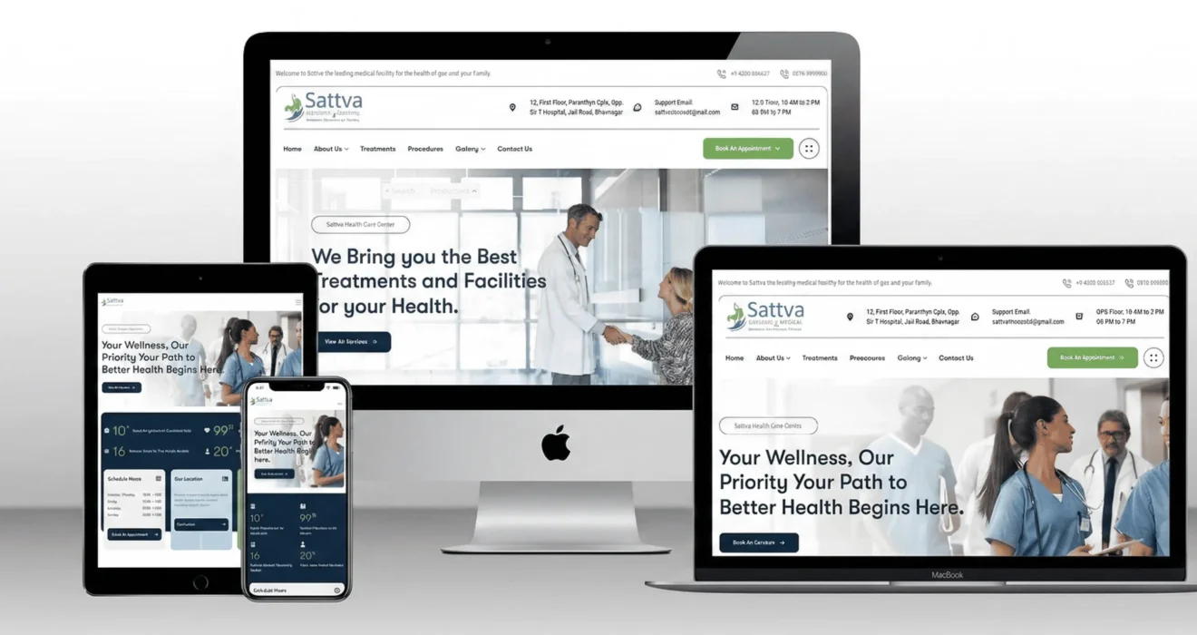 Sattva Gastroliv Hospital Website