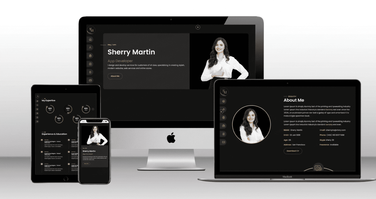 Sherry Portfolio Template