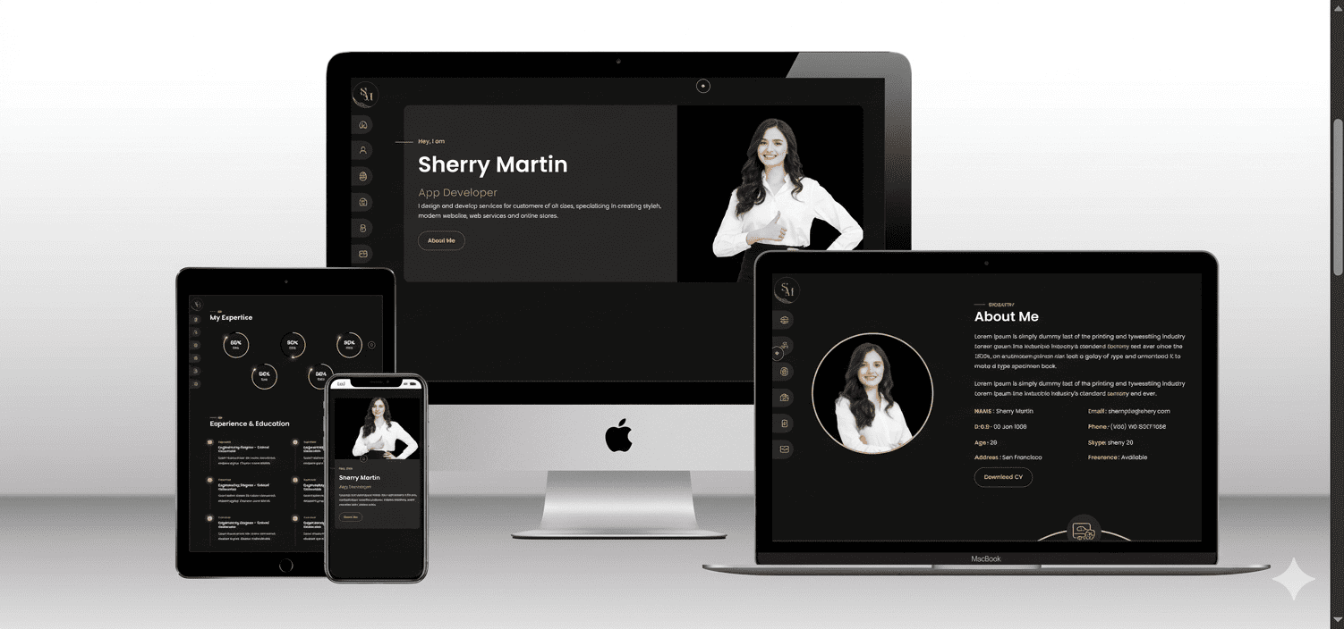 Sherry Portfolio Template